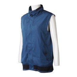 V206 Manufacturing Women's Vest Coat Personal Design Dark Blue Printing Button Pocket Vest Coat Vest Coat Supplier HK New World Property Management Co., Ltd. V206 Manufacturing Women's Vest Coat Personal Design Dark Blue Printing Button Pocket Vest Coat Vest Coat Supplier HK New World Property Management Co., Ltd.